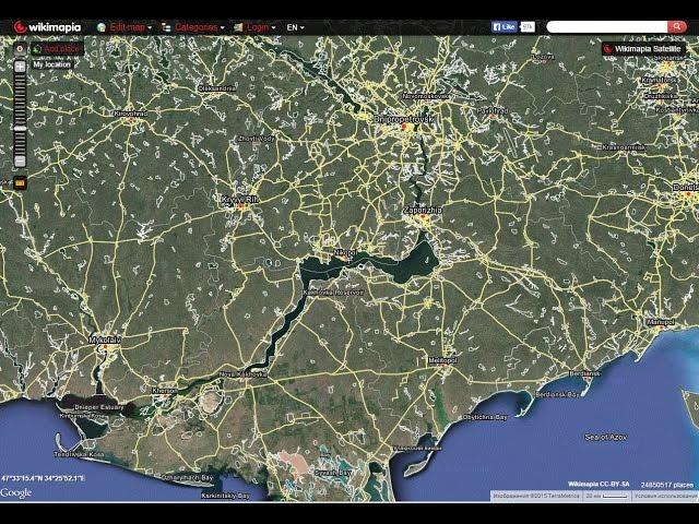 Wikimapia - полезный сайт!