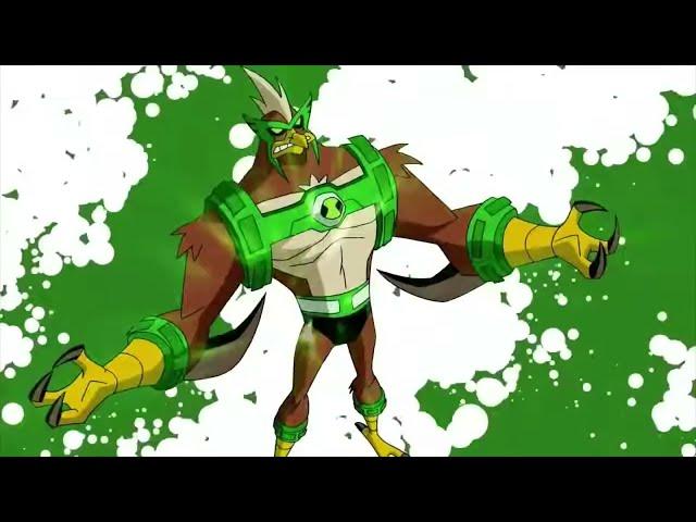 Ben 10 Reboot: kicking' Hawk Transformation