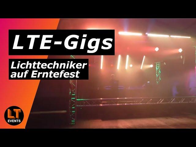 Robin ist als Lichttechniker unterwegs? | Vorbereiten, programmieren, und Show drücken | LTE-Gigs