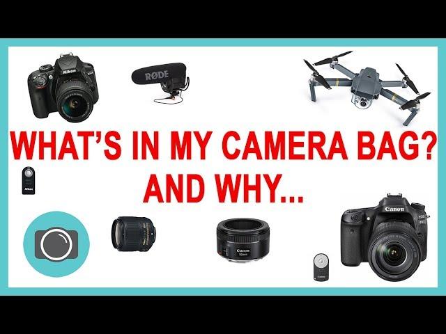 What's in my camera bag? And why...