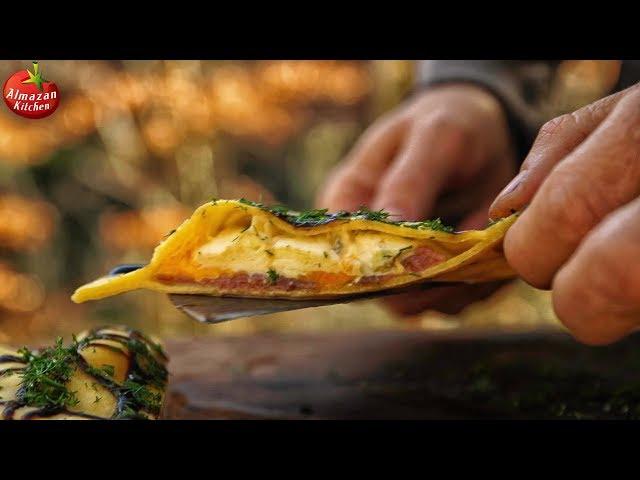 TRIPLE CHEESE FOREST MADE RAVIOLI! - DON'T MISS