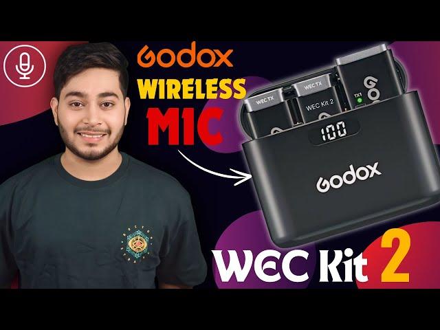 Best Investment for Creators - Godox WEC Kit 2 Wireless Microphone for Content Creators