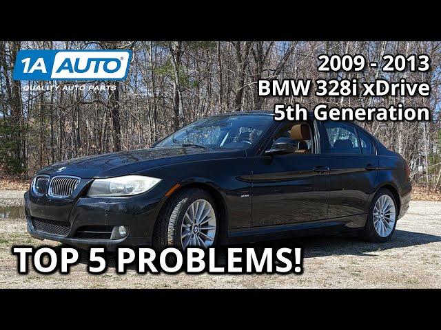 Top 5 Problems BMW 3 Series Sedan 2009-2013 5th Generation