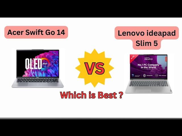 Acer Swift Go 14 Vs Lenovo IdeaPad Slim 5 | Full Laptop Compare | | Which is Best |