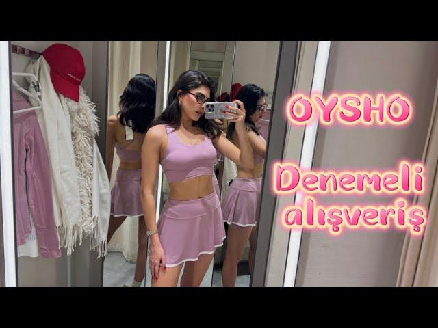 OYSHO’da yeni sezon! Denemeli alışveriş, tayt, bra, tenis eteği, spor kıyafetleri, inditex 