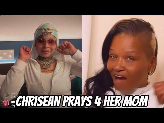 Chrisean Rock Says a Prayer for Her Mother & Hopes to Get Her Back in Rehab