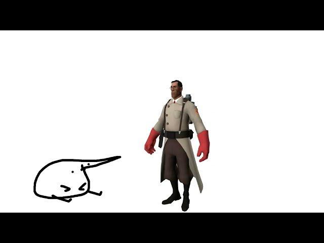 berd meets medic tf2 from the team fortress sequel