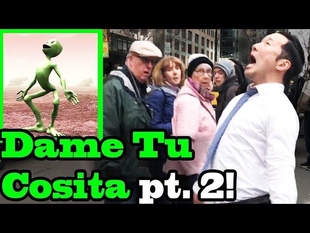 Dame Tu Cosita Challenge (THE NEW VERSION!!) IN PUBLIC!!!