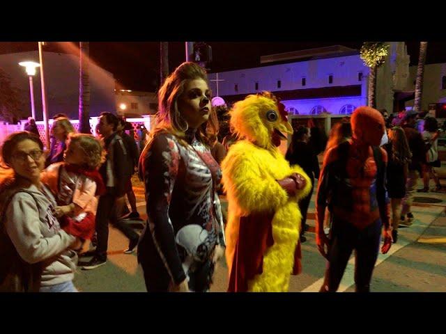 Halloween 2017 on Lincoln Road, Miami Beach