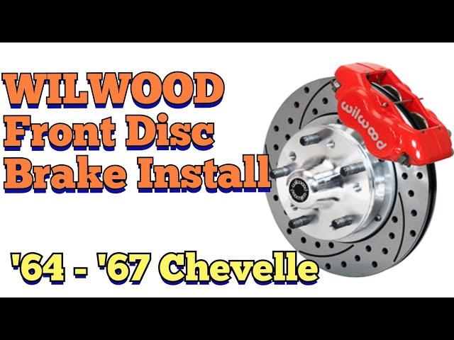 1964 - 1967 Chevelle GM A-Body Wilwood Front Disc Brake Install