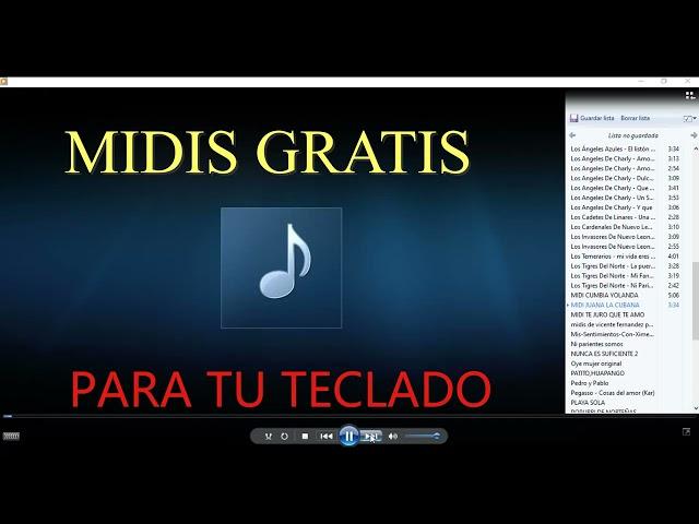 MIDIS GRATIS PARA TU TECLADO