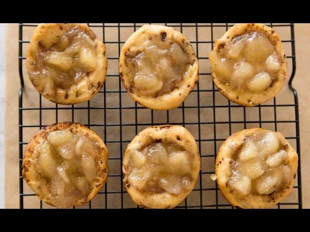 3 Ingredient Cinnamon Roll Apple Pie Cups