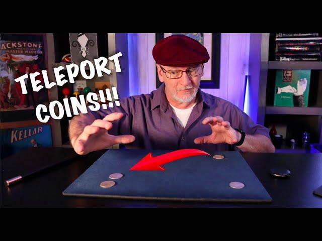 Learn To Teleport Coins / Sleight of Hand Tutorial