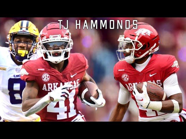 6th YEAR SENIOR || TJ Hammonds Arkansas Highlights (2016-2021)