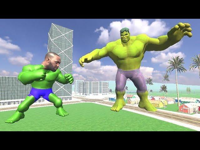 Hulk vs Franklin ||Indian bike driving 3d ||