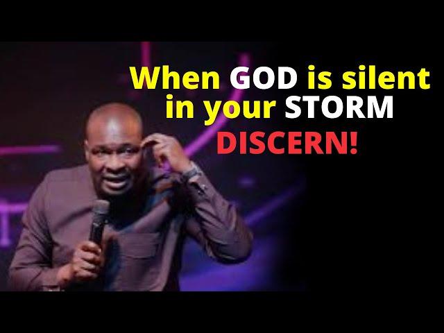 When God is Silent in your Storm DISCERN | APOSTLE JOSHUA SELMAN