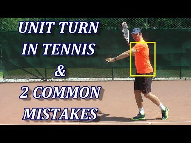 Unit Turn In Tennis - Fundamental Rules For Forehand & Backhand