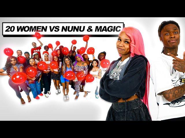 20 WOMEN VS 2 INFLUENCERS: MAGIC & NUNU