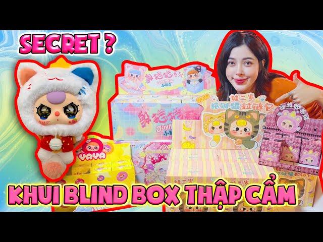 KHUI BLIND BOX THẬP CẨM DẠO NGOÀI ĐƯỜNG - TEST NHÂN PHẨM I Linh Barbie Vlog