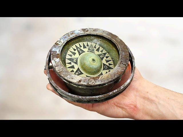 I Restored And Repaired This Antique Ship Compass