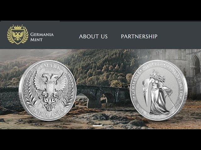 2019 1 oz Germania Silver Round BU