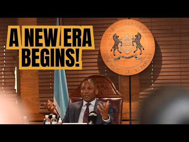 Historic Handover in Botswana President Masisi Transfers Office to President Elect Duma Boko