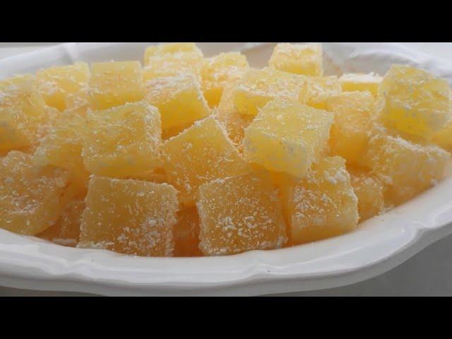 Turkish Delight  full consistency with little material without waiting for a long time