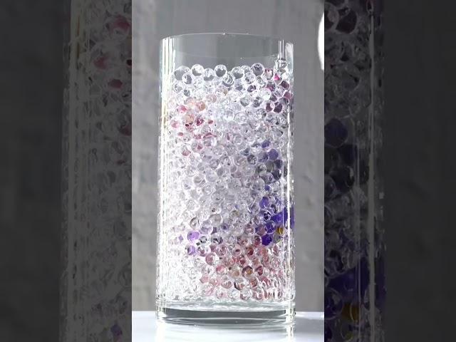 Everyone is always asking how I made it! #waterbeads #floatingflowers #diy #roomdecor