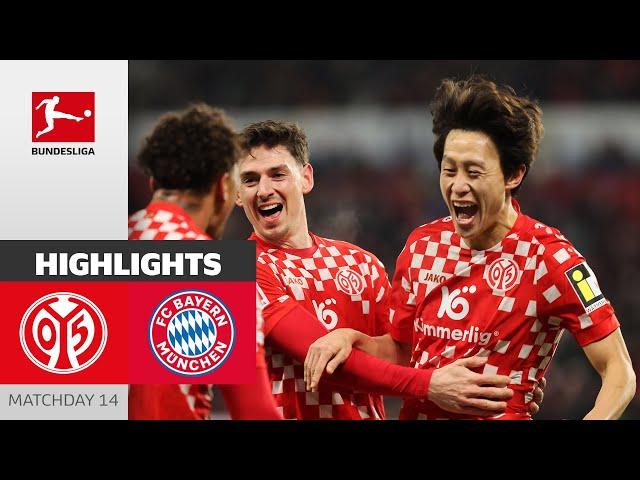 Lee-Brace Beats Bayern! | 1. FSV Mainz 05 - FC Bayern München 2-1 | Highlights | Bundesliga