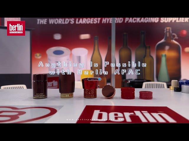 Berlin Packaging APAC Plastic Caps, Cork Stoppers & Aluminum Screw Bottle Caps