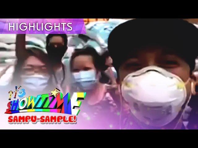 Jhong Hilario features the volunteers in Makati City | It's Showtime