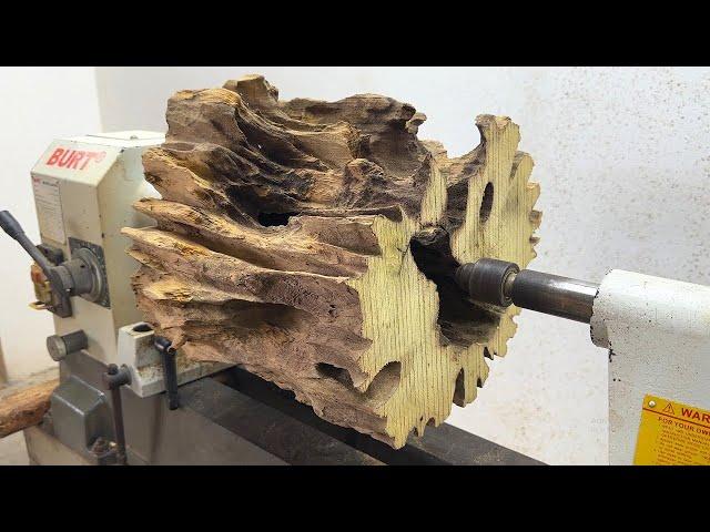 Craft Woodturning Products - Recycling Scrap Wood With Epoxy Resin To Stunning Design On Lathe