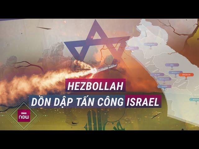 Hezbollah dồn dập nã tên lửa vào Israel sau "ngày đẫm máu nhất nhiều thập kỷ" ở Lebanon | VTC Now