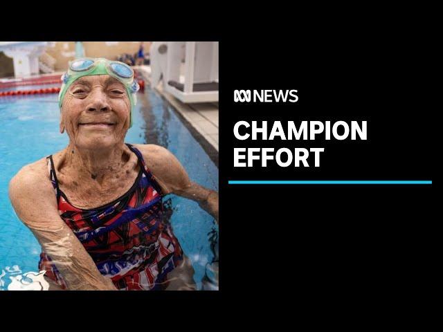 Margaret Clougher is making a splash at the national masters swimming titles | ABC News