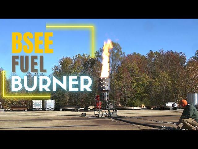 NRL, BSEE Demonstrate Low-Emission Burner for Oil Spill Response