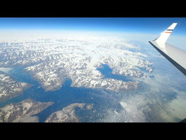 Landing in Greenland