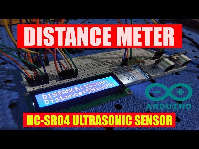 Ultrasonic Sensor | How to make distance Meter With Ultrasonic Sensor| ultrasonic sensor arduino