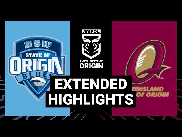 State of Origin 2009 | Game 2 | Extended Highlights | NRL