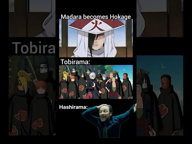 And Hashirama gets crazy #naruto #shorts #memes