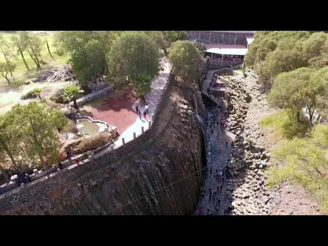 Basaltic Prisms of Santa María Regla, México  DJI Phantom3