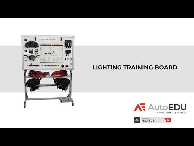 Lighting Training Board MSAS03 by AutoEDU