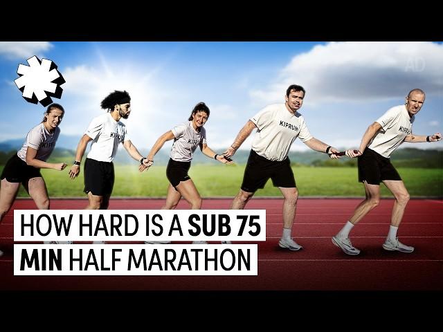 Trying To Run A Sub 75 Minute Half Marathon As A Relay Team!