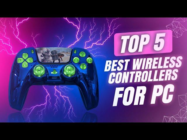  TOP 5 Best Wireless Controllers for PC in 2023 | Review