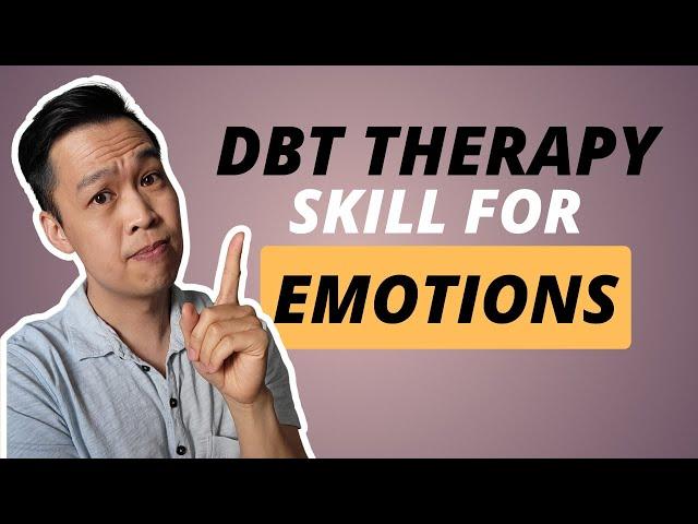 Dialectical Behavioural Therapy (DBT) Tool for when ANXIETY TAKES OVER