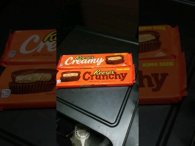 Reese's Creamy vs Crunchy peanut butter and chocolate cups [] A KILR Taste Test Comparison