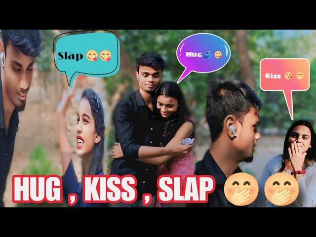 Hug, Kiss, Slap Cute Girls Dare  | PS VLOGS @PS_VLOGS_2024