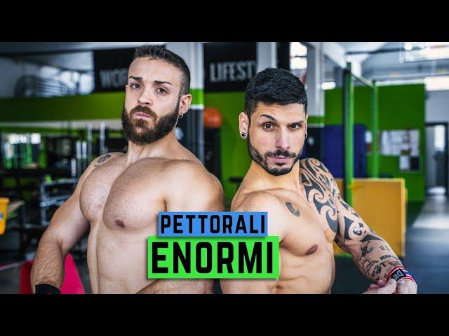 PETTORALI ENORMI IN 10 MINUTI - ALLENAMENTO A CORPO LIBERO