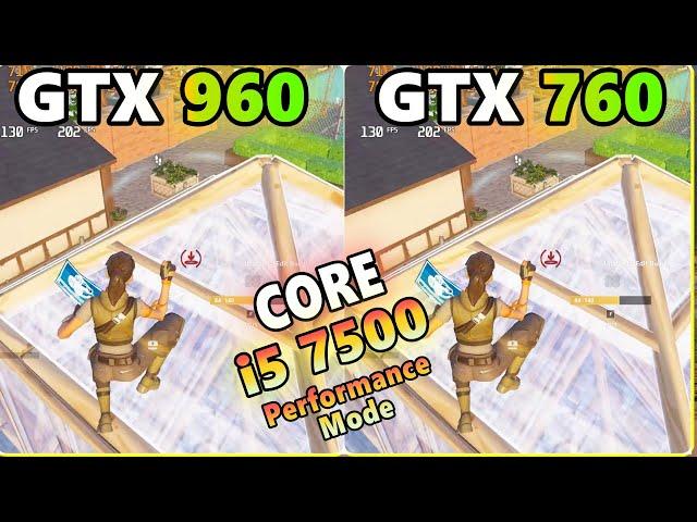 GTX960GTX760×CORE i5 7500/fortnite chapter5 Season1/performance/FPS TEST/SOLO/フォートナイト/2024