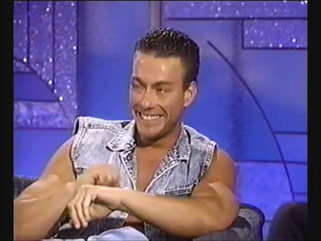 Jean-Claude Van Damme on the Arsenio Hall Show | Universal Soldier [1992]