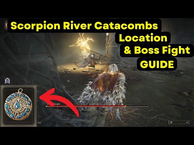 Elden Ring - “Scorpion River Catacombs” Location & Death Knight Boss Fight Guide